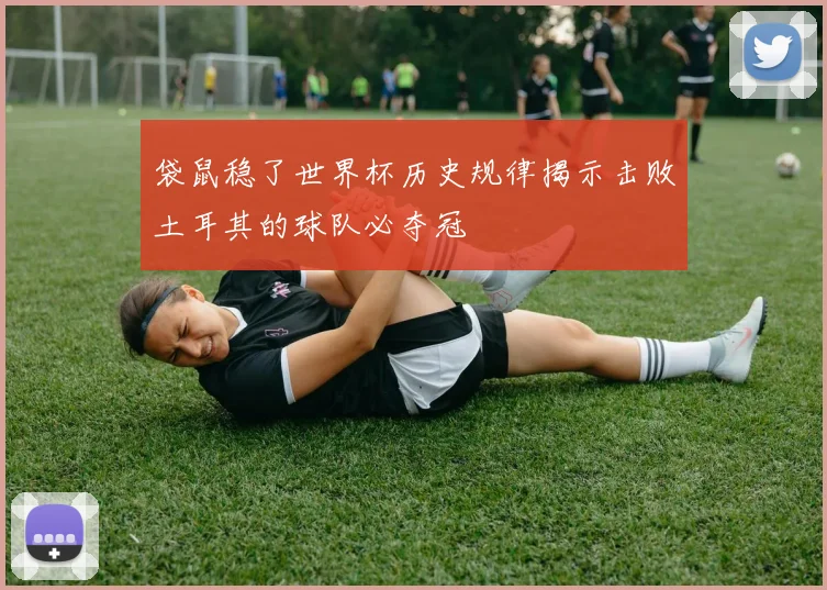 袋鼠稳了世界杯历史规律揭示击败土耳其的球队必夺冠